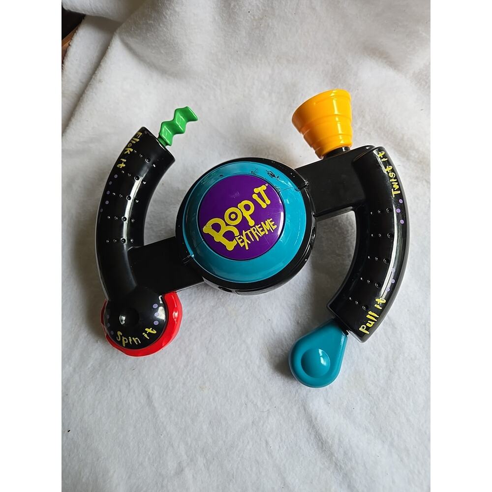 Bop It Extreme 1998 Hasbro Electronic Handheld Game VTG Toy Retro Tested WORKING
